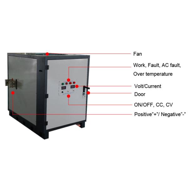 Low Ripple Pure Dc Electroplating Machine Rectifier 15V 5000A Industrial Use