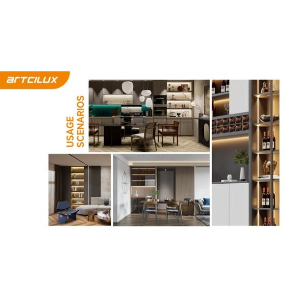 12V / 24V Cabinet Strip Light Aluminium Profile LED Linear Strip Light