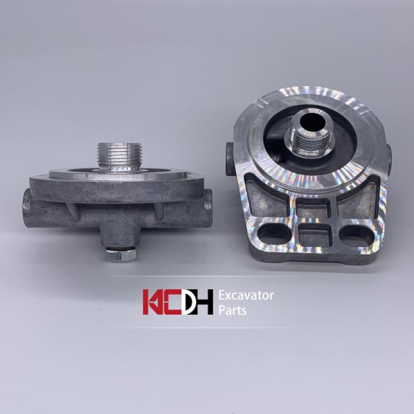 Основание фильтра разделителя воды топлива частей P558000 FS1212 экскаватора алюминиевое, соответствующее для собрания воздушного фильтра