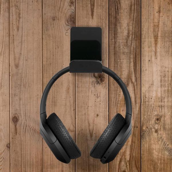 Acrylic Headphone Stand Headset Hanger Holder Earphone Wall Display Bracket 2.76in