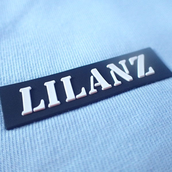 Washable плоские ярлыки шеи передачи тепла силикона 1.8mm