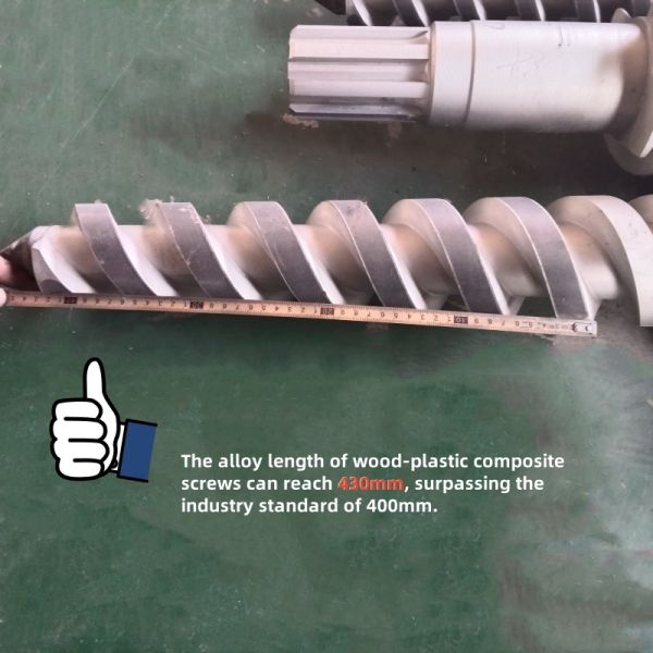 High-Accuracy 38CrMoAlA Conical Twin Screw Barrel for Progressive Compression in Plastic and Rubber Extrusion