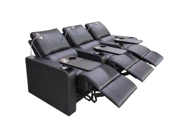 3 Seats Motorized Modern Recliner Chair Lazy Sofa For Office Living Room