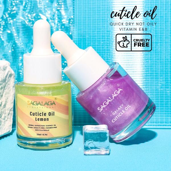 Nail Care Treatment Organic Cuticle Oil with Glitter Private Label Shimmer Cuticle Oil with Fast Dry No Greasy Oil