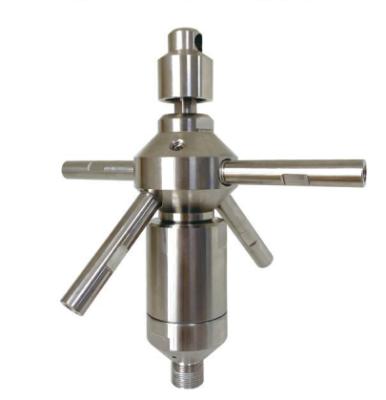 Internal Pipe Cleaning Expert BJV Nozzle 200bar - 1500bar High Pressure Water Jetting Nozzle