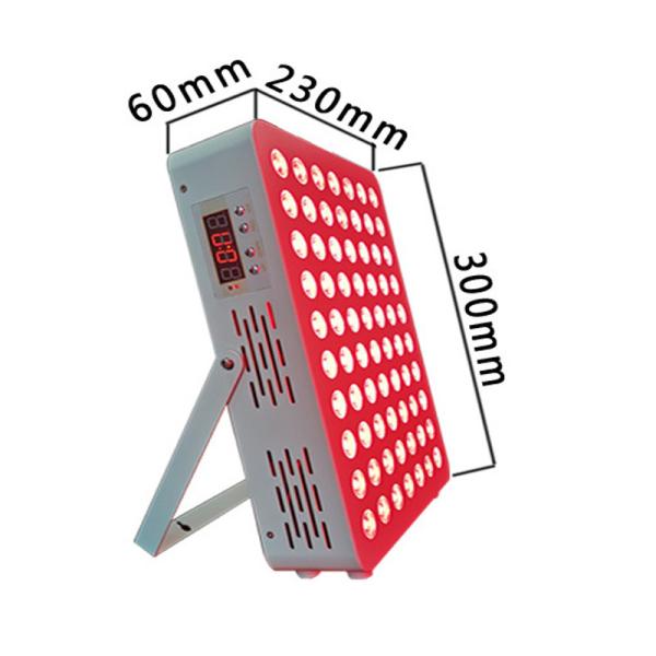 Red Light Therapy Device Physiotherapy Lamp, 850nm 660nm Near-Infrared Red Light Therapy for Body with 4 Dimming Levels