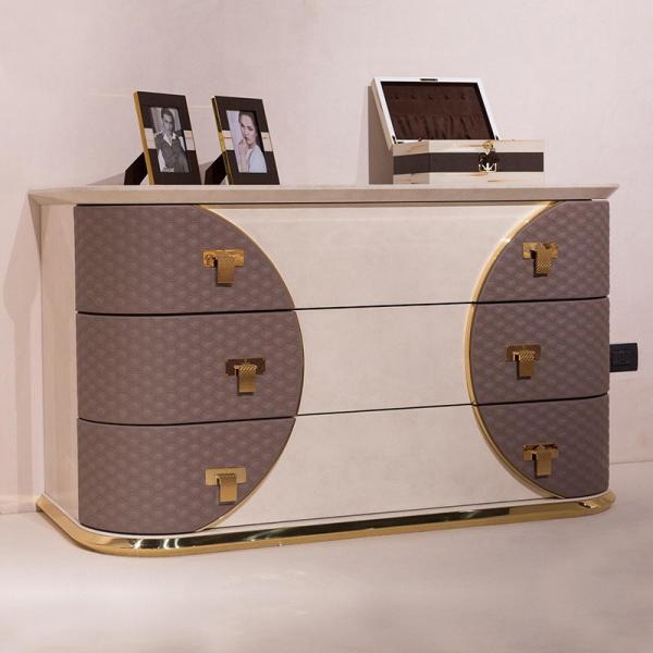 0.5x0.85m Long Console Table TV Cabinet 120cm Marble Stone