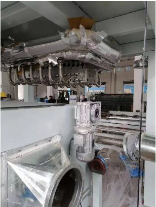 Ткань Pp плавит надутую Nonwoven ткань делая производственную линию технологического оборудования машины