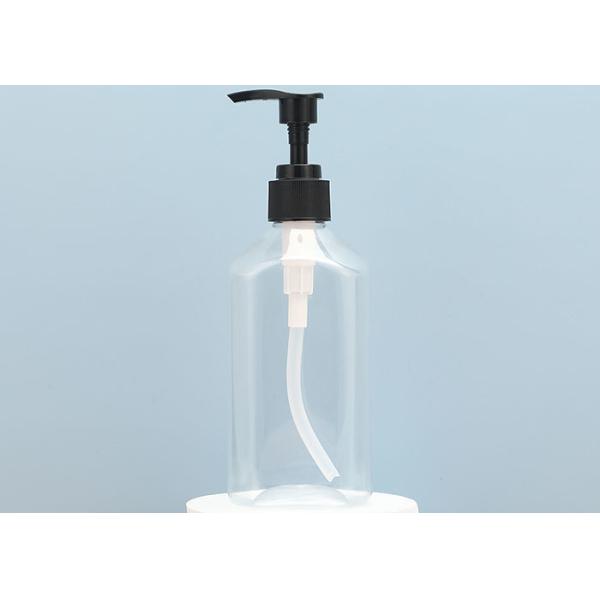 Пустые ясные пластиковые бутылки лосьона с распределителем насоса