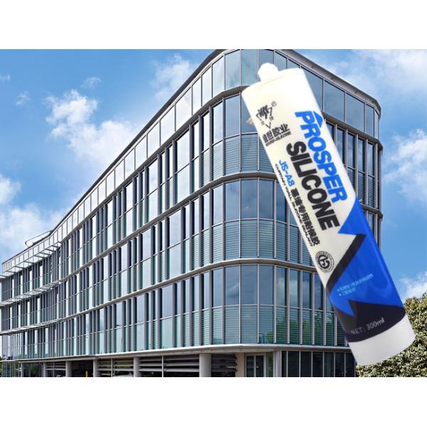 Odourless Antifungal Silicone Sealant , Construction Facades Flexible Silicone Caulk