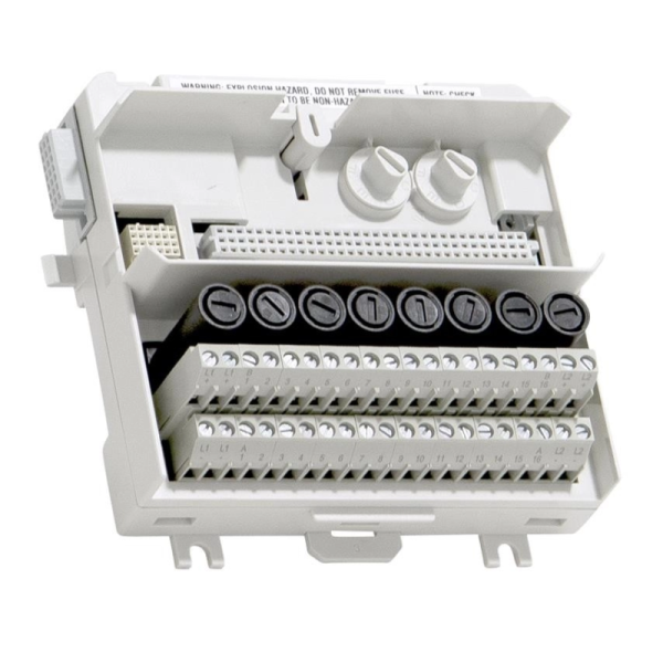 ABB TU838 3BSE008572R1 Extended Terminal Block Termination Unit with 16 I/O Channels 50V Rated Voltage and 3A Rated Current