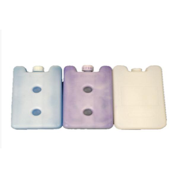 White Plastic Ice Brick Pack Gel Cooling Insulated Cooler Box HDPE Material