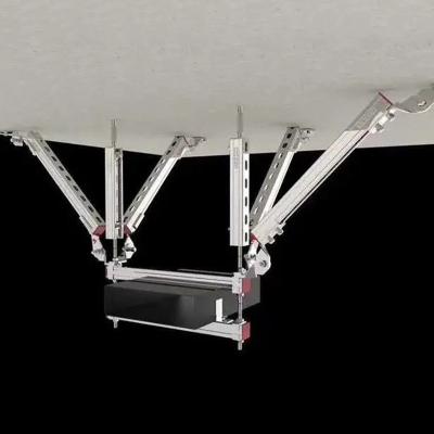 Wallmounted Cable Tray Seismic Hangers For Suspended Ceilings