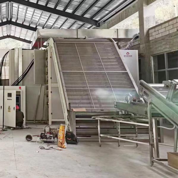 Full Automatic Multi Layer Mesh Belt Drying Machine For Vegetable