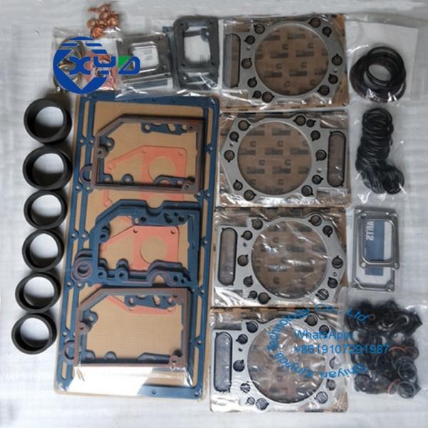 Части запасной части 3800731 двигателя автомобиля Cummins 4BT 6BT набор набивкой 4352581 тщательного осмотра верхний