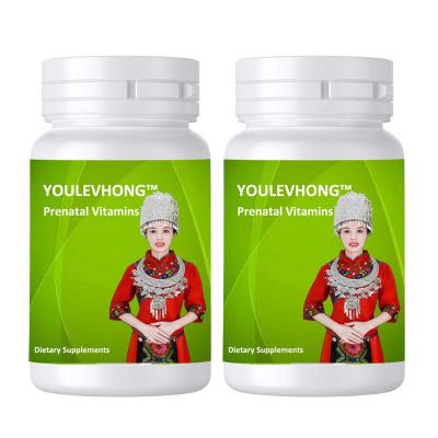 Prenatal Vitamins Enriched With Iron, Iodine, And Folic Acid Optimal Nutrition 100% Complete Multivitamin