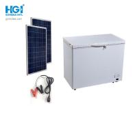 SASO compressor profundo posto solar 41in da C.C. do refrigerador do congelador da caixa de 312 litros