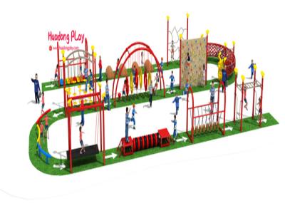 Outside Kids Climbing Play Equipment  For Children Park Obstacle Challenge
