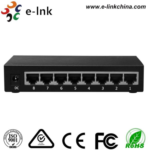 Unmanaged 8 port 10/100/1000Mbps Ethernet Switch