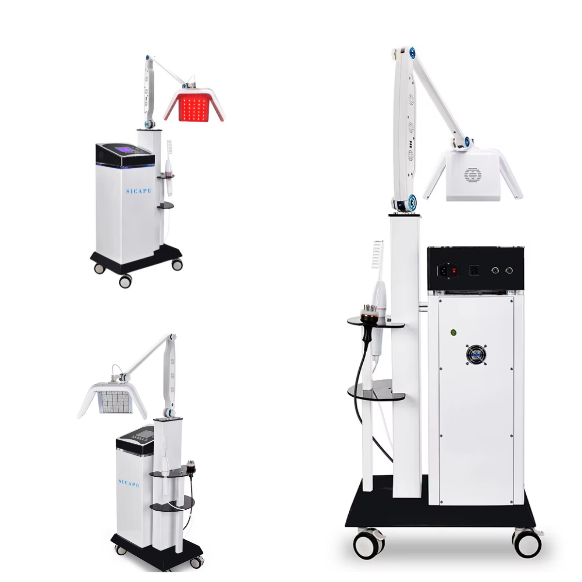 Machine de croissance des cheveux au laser non invasive, stimulateur de follicules pileux au laser de faible intensité