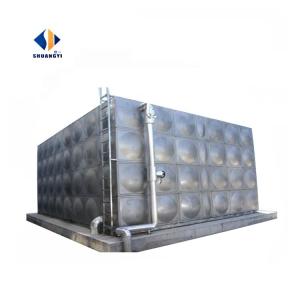 50 kg Tanque de água montado em painel de aço inoxidável 304/316 para armazename