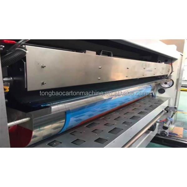 220V/380V/440V Картонный принтер с вращающейся резачкой и вибрационным стекером