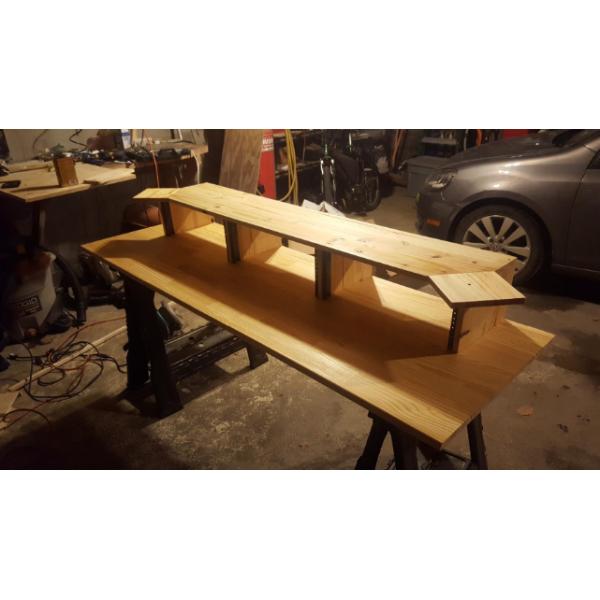 Стальная рельса для монтажа аудио Домашний театр Записывающая студия Окончание порошок черный