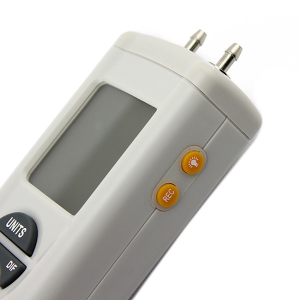 NEW Digital Manometer air pressure meter air pressure Differential Gauge Kit 55H2O to +55H2O Data Hold medidor presion