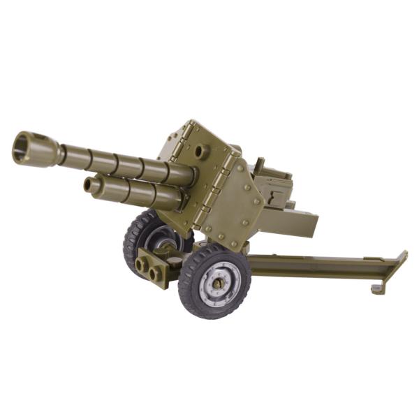 WW2 military weapon mini figures accessories artillery plastic building blocks toys