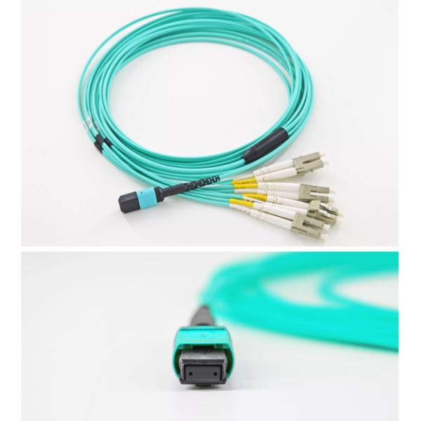 Компактный низкий кабель MTP/MPO PDL MPO MTP - LC дует вне соединительные кабели волокна QSFP