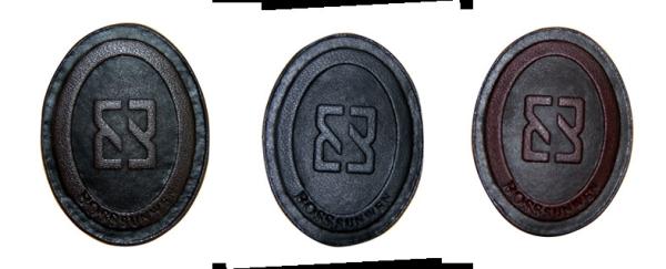 OEM Design Embossed Leather Patches With Personalized Logo For Jeans