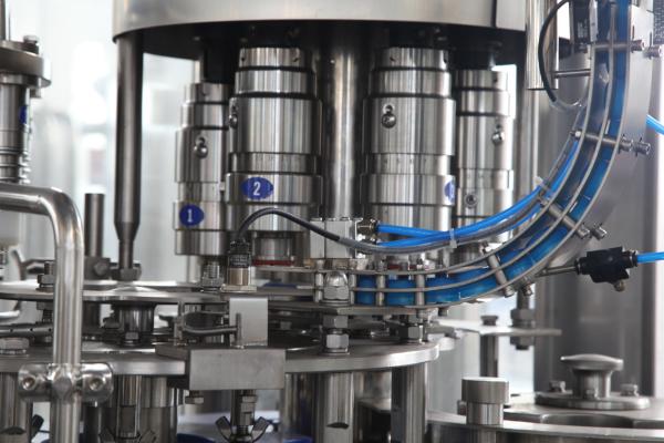 Tea Washing Filling Capping Machine Fruit Juice Bottling Plant For PET Bottles , Long Lifetime