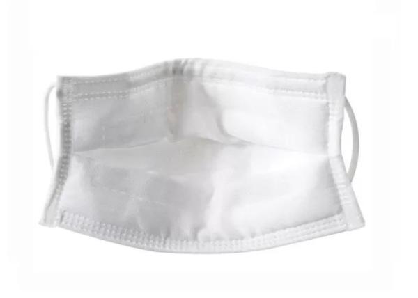 White Color Disposable Earloop Face Mask Superfine Fiber Material Anti Pollution