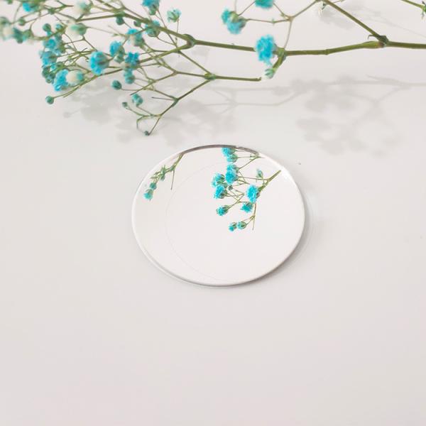 Irrdescent Rose Gold Acrylic Sheet Panels Hexagon Round 4x100 30x30