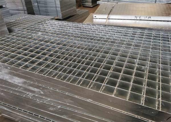 Q235A Hot Dip Galvanized Steel Grating For Sewage Treatment Plant