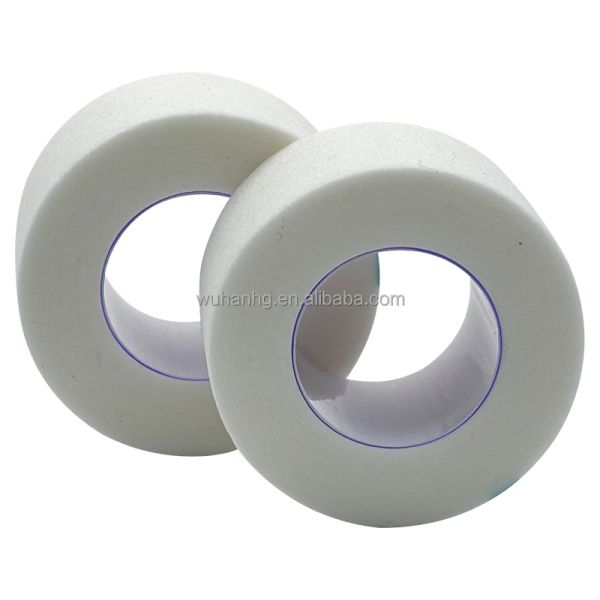 Highly Breathable Paper Surgical Tape Hypoallergenic 2.5cmx5m For Wound Dressing