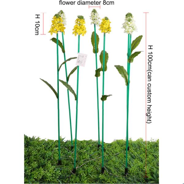 Emulation rapeseed lamp LED flower lamp outdoor lawn floor lamp lawn courtyard decoration lighting lamps