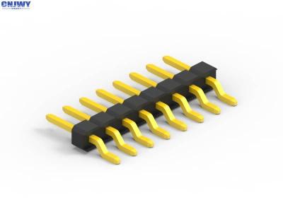tipo Pin de SMT do conector do encabeçamento do Pin do homem de 2.54mm com o ouro chapeado