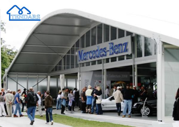 Pode Cuatom grande capacidade comercial Marquee ao ar livre grande evento lançar Arcum tenda de armazenamento