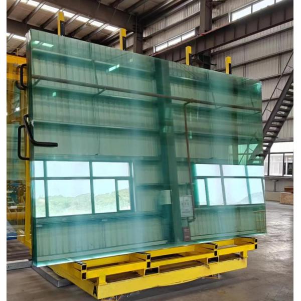 331 3+0.38mm PVB+3mm 6.38mm Colorless Clear Laminated Float Glass 2440*1830mm 3300*140mm 3660*2140mm