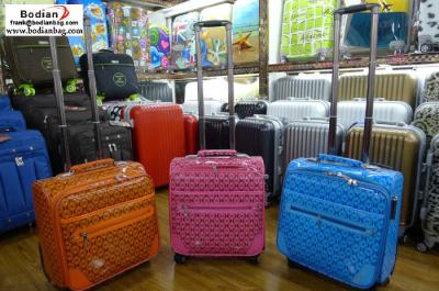cheap soft sided 16'' laptop trolley luggage ,suitcases from Baigou China