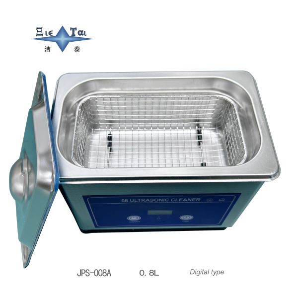 0.8L Jewelry Ultrasonic Cleaning Machine 35W Eyeglasses Ultrasonic Cleaner