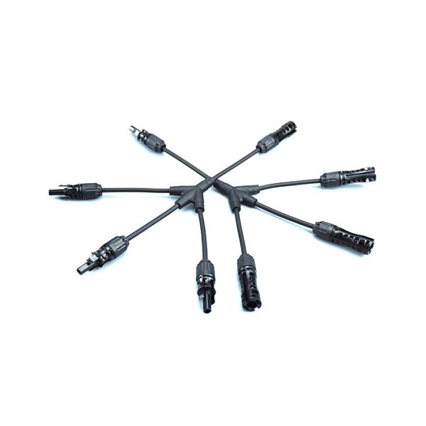 3 T 1 PPO Insulated 1500VDC Solar Panel Branch Connector