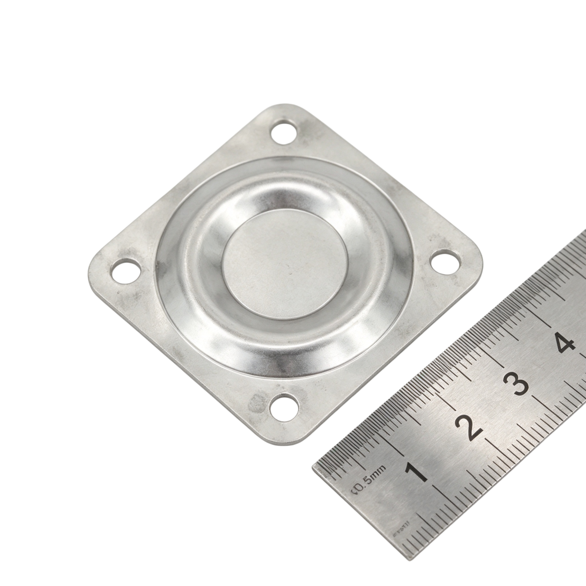 Precision Progressive Stamped Stainless Steel SUS304 Diaphragm Retaining Cover with Custom OEM Design