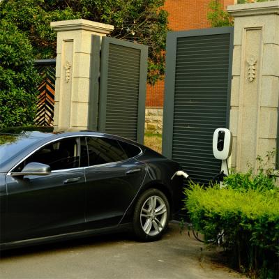 400W Floor Mounted EV Charger Bluetooth 32A Fast Charging Station