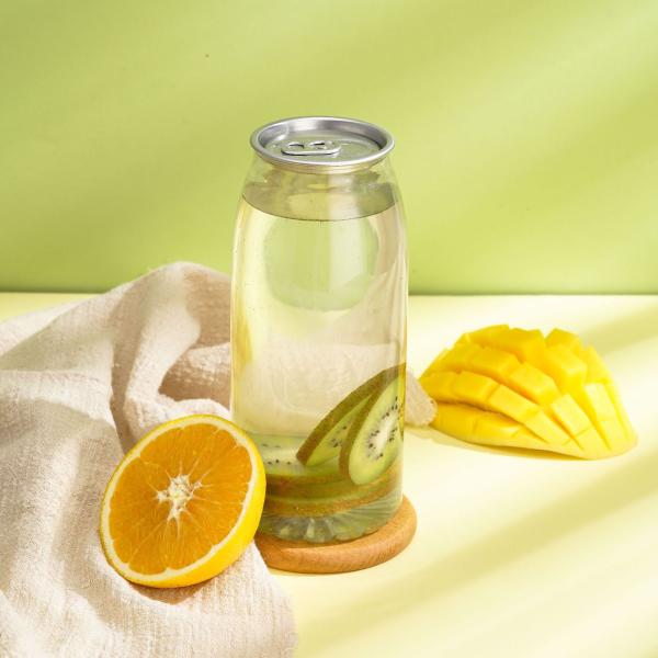 Cold Drinks 22oz Plastic Cup 52mm mouth Small Plastic Cans