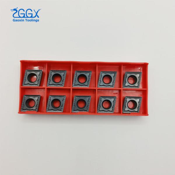 Dark Grey Tungsten Carbide CNC Turning Insert CCMT120404 Cutting Tool Insert