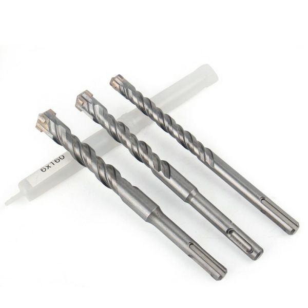 SDS Plus Cross Head Drill Bit: 4-Cutter Carbide for Precision Masonry Drilling