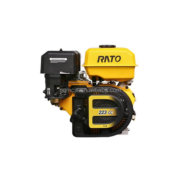 Rato R225 Gasoline Engine 4.5kw/3600rpm Single Cylinder 4 Stroke Horizontal Shaft Engine