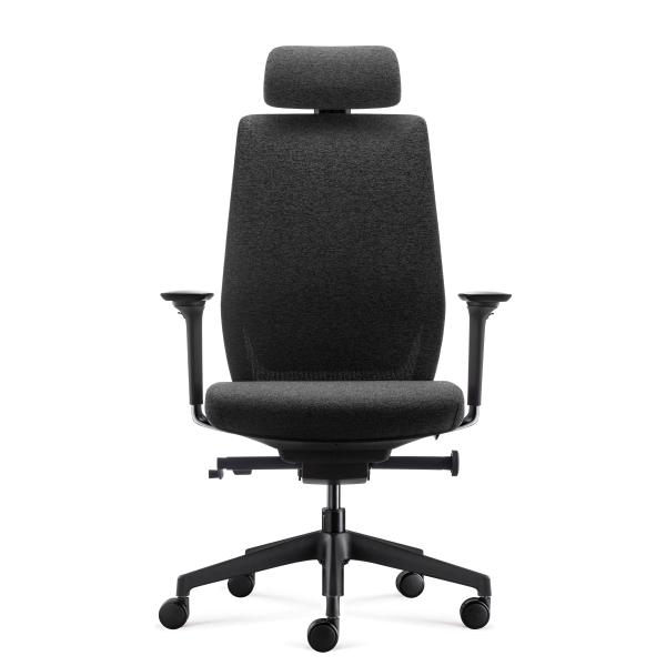 Double Layer Modern Mesh Back Office Chair With Wheels Adjustable Lumbar Support